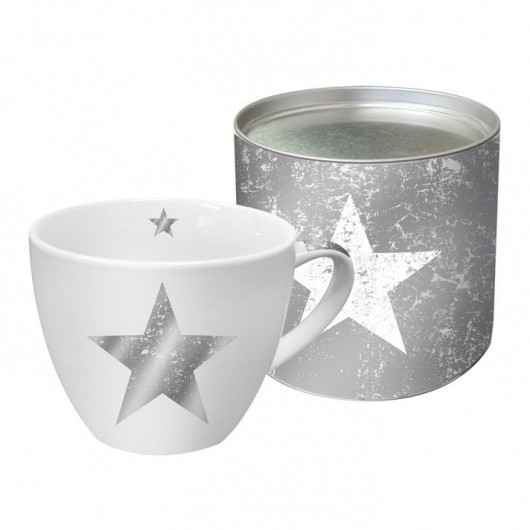 Kubek Star silver MIA home