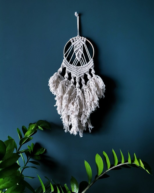 Łapacz snów wiszący makrama Hygge Macrame