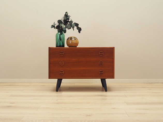 komody i szafki Komoda tekowa, duński design, lata 60, produkcja: Dania