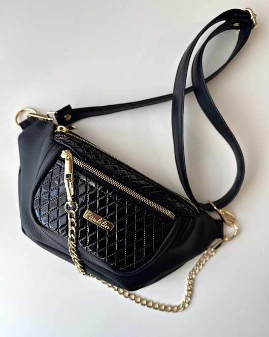 saszetka nerka Nerka Samba Black Elegance