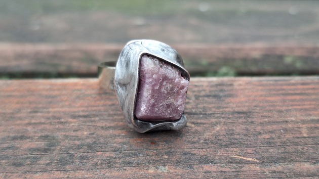 pierścionki - różne Rubin - pierścionek regulowany