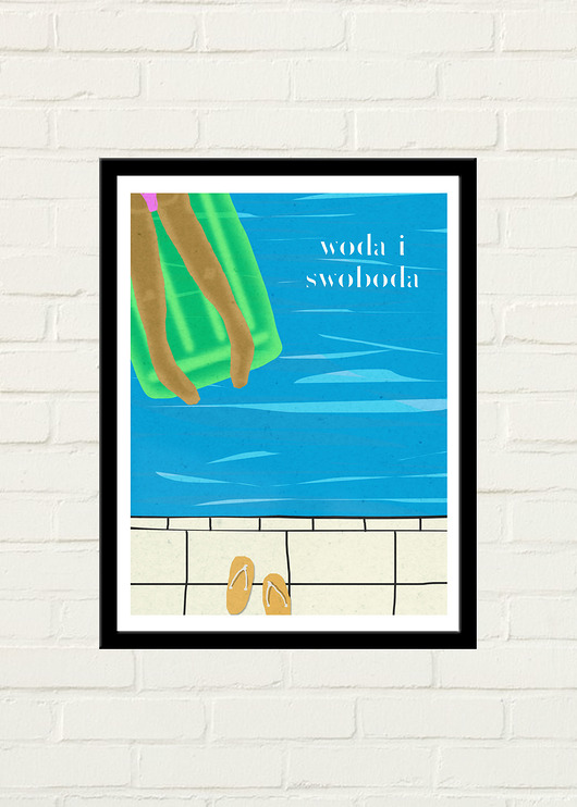 WODA SWOBODA Plakat GAU Home