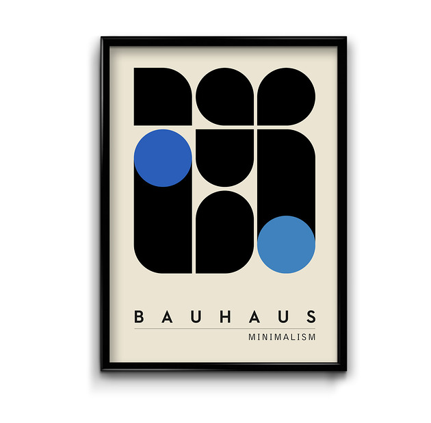 plakaty Plakat Bauhaus Minimalism No.3