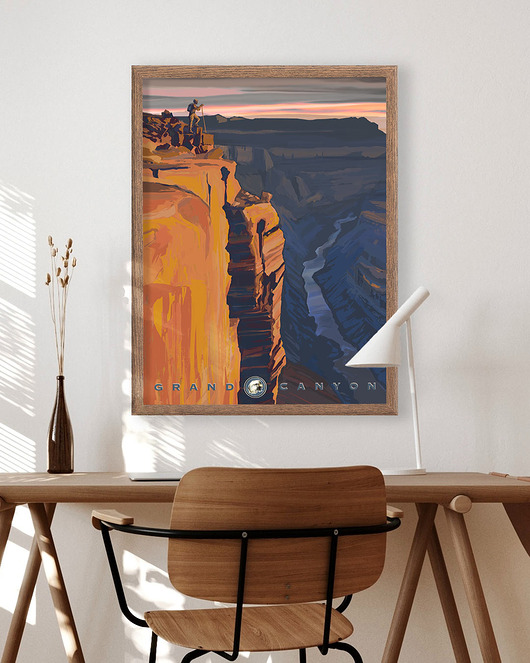 plakaty Wielki Kanion / Widok na rzekę - plakat 50x70 cm