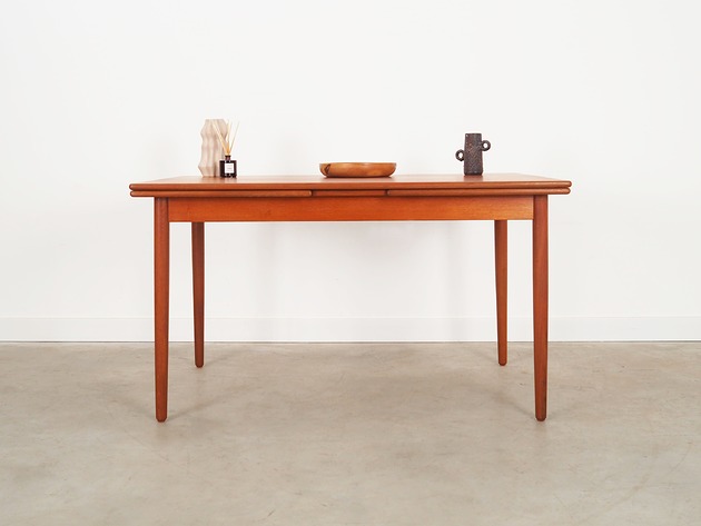 stoły Stół tekowy, duński design, lata 70, produkcja: Dania