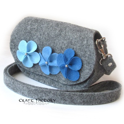 Mini Blue Pops - mini torebka na pasek Craft Factory