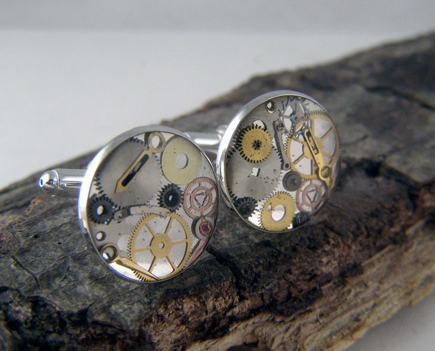 spinki do mankietów Mechaniczne spinki 356