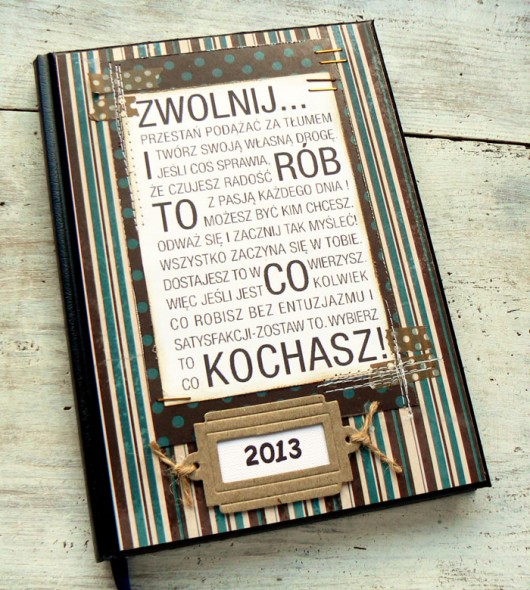 Kalendarz książkowy A5- 2013r mamuta2