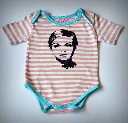 Body dziecięce malowane ręcznie ivy style
