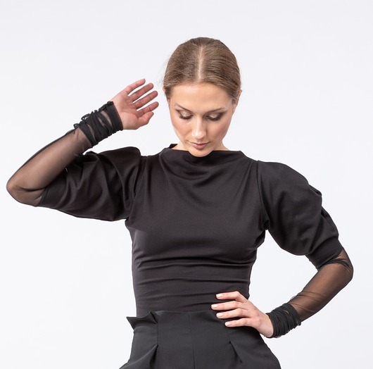 bluzki z długim rękawem damskie Vera blouse