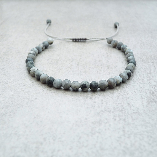 bransoletki z kamieni naturalnych Labradoryt bransoletka mat