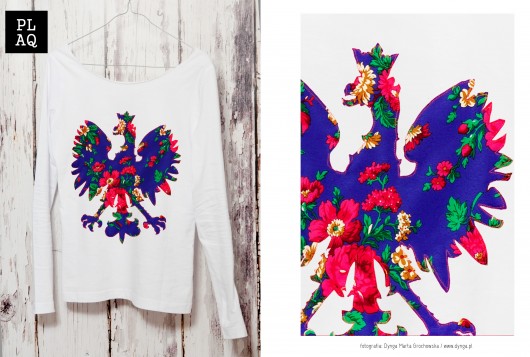 T-shirt PL Flower Blue, white Polaquito r.S polaquito