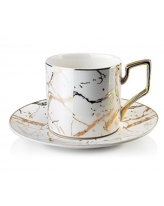 Filiżanka Porcelanowa ze Spodkiem Karla MIA home