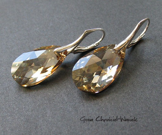 kryształ Swarovski w srebrze Gosia Chruściel-Waniek
