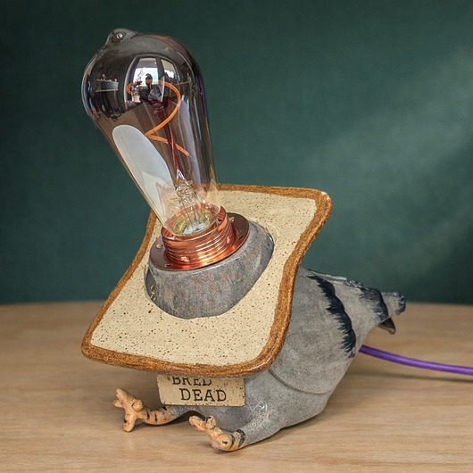 lampy stołowe Lampa ceramiczna BREAD OR DEAD