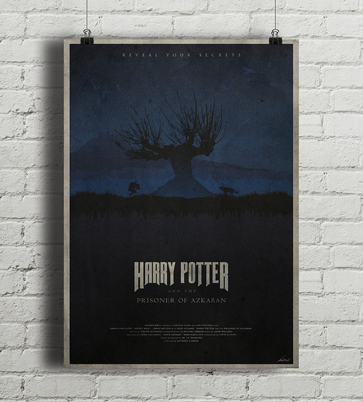 Plakat Harry Potter i Więzień Azkabanu  minimalmill