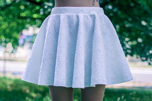 Spódnica flowers L/XL STREETCODE