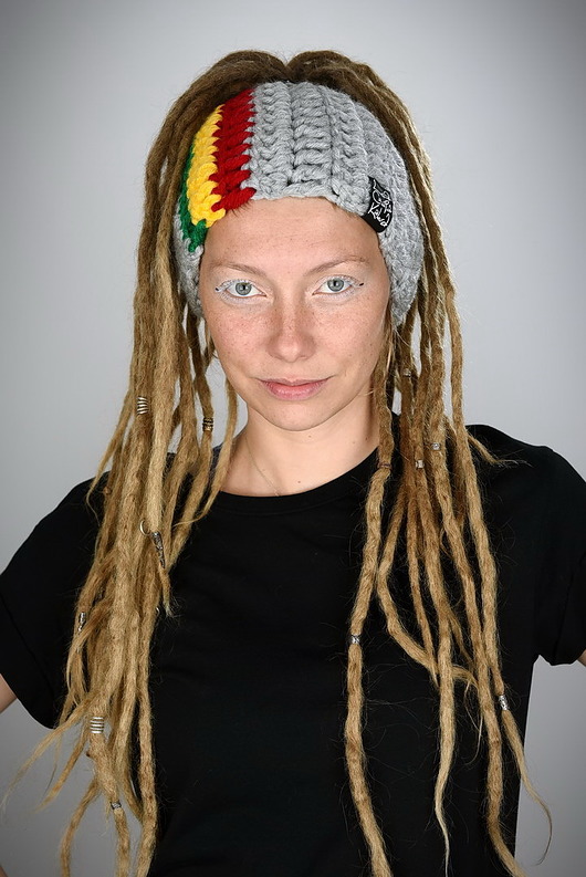 Opaska DreadLove Rasta 01 LaCzapaKabra