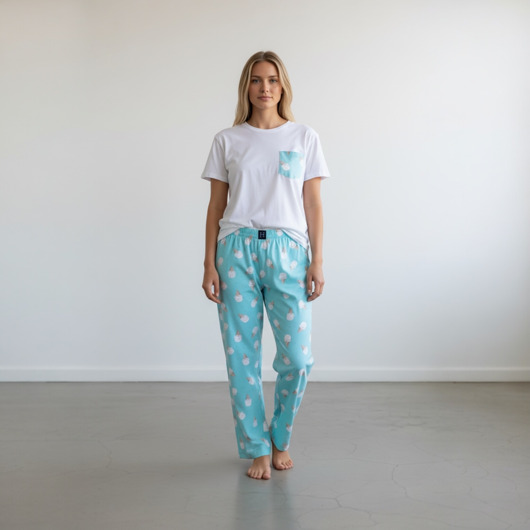 piżamy damskie Piżama Unisex bawełniana w lody