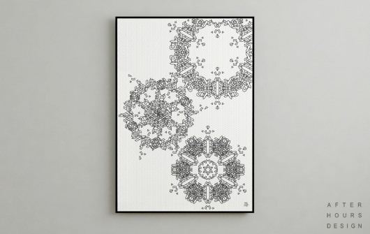 Kubatura/ GEOFOLK02/ 50x70 After Hours Design