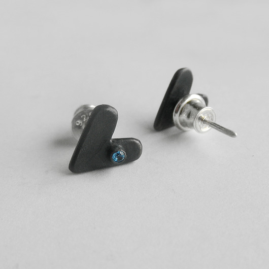 kolczyki srebrne Kolczyki srebrne SERDUSZKO