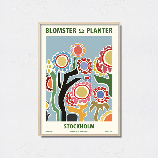 plakaty Plakat botaniczny "Stockholm"