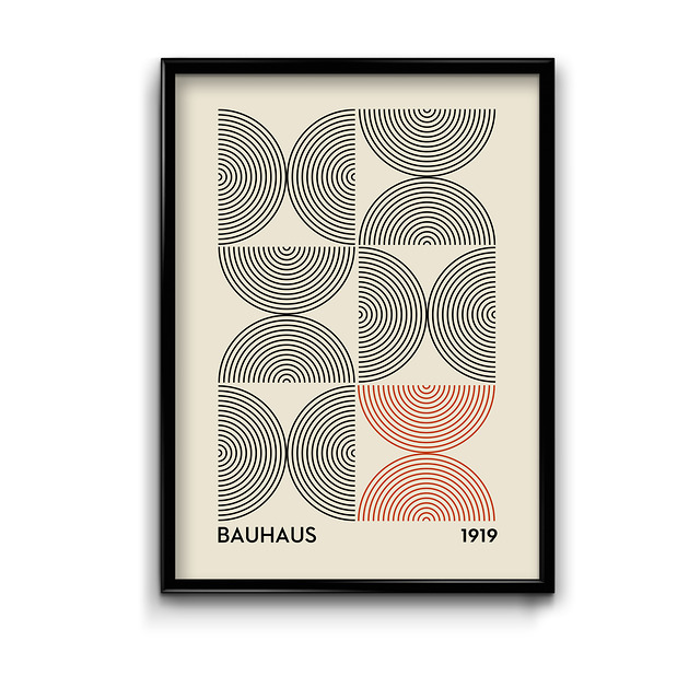 plakaty Plakat Bauhaus No.2