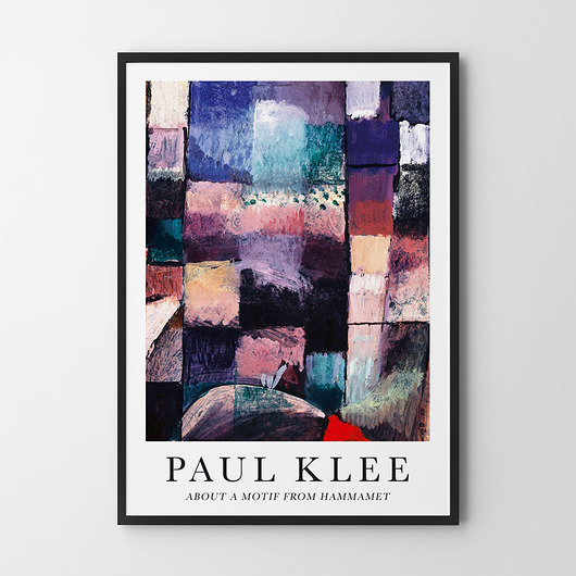 plakaty Plakat Paul Klee Hammamet