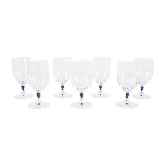 szklanki i kieliszki Komplet kieliszków Venise Saphir, produkcja: Cristal d'Arques