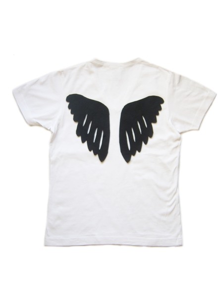 t-shirtI WINGS (M) biały YULIYA BABICH