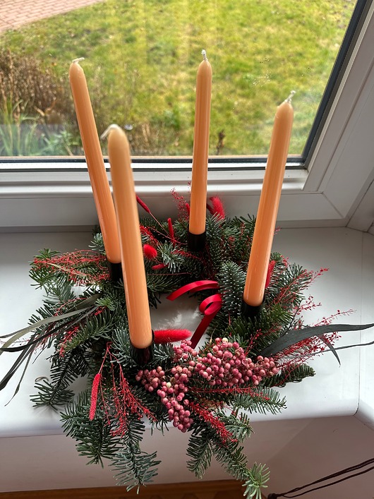 wianki bożonarodzeniowe Wieniec adwentowy naturalny