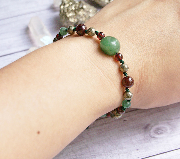 bransoletki z kamieni naturalnych Amulet - na BRAK ENERGII, zmęczenie