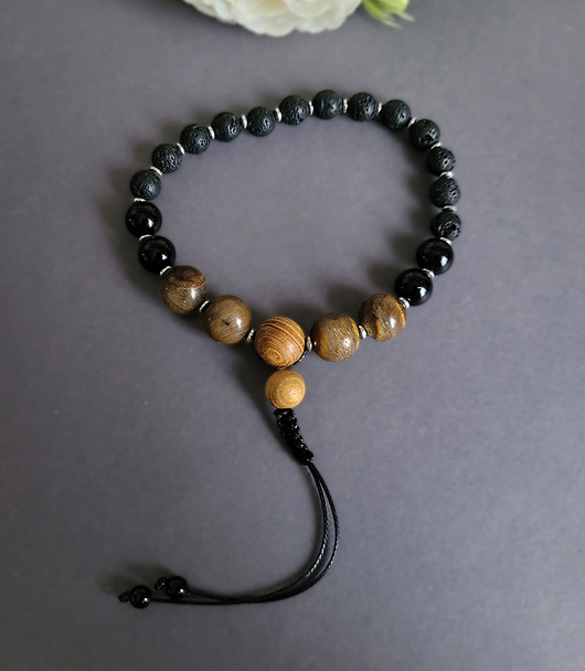 bransoletki z kamieni naturalnych Mala na rękę buddyjska