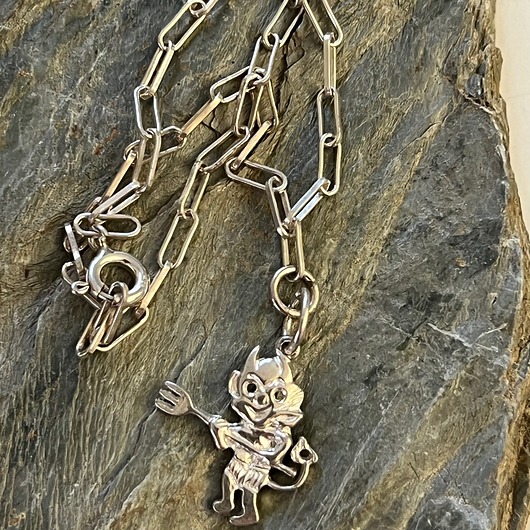 bransoletki srebrne Bransoletka srebrna 925 - DIABEŁEK dla małego DIABEŁKA