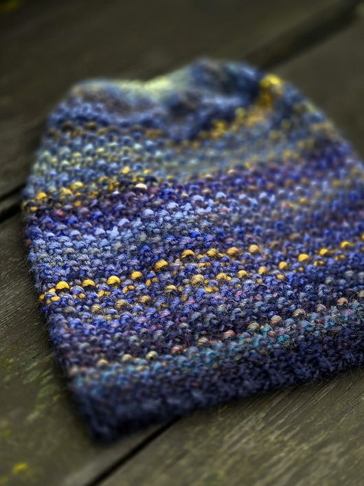 czapki damskie Gwieździste niebo / ryżówka