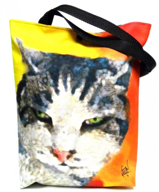 Duża torba z kotem:) Gaul Designs
