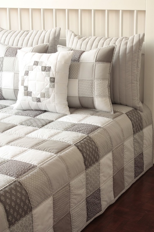 Narzuta patchworkowa |IMEX| 200x230cm patchwork house