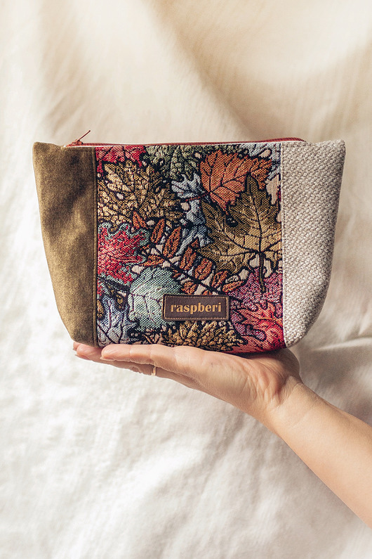 kosmetyczki Kolorowa kosmetyczka MAXI patchwork