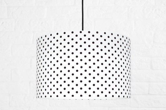 Lampa sufitowa Kropki czarne youngDECO