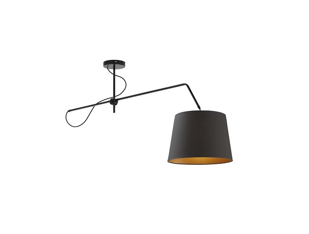 lampy wiszące Lampa sufitowa z ruchomym ramieniem do kuchni OVIEDO GOLD