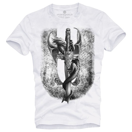 T-shirt męski UNDERWORLD  Dragon UNDERWORLD