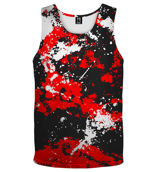 t-shirty męskie DR.CROW Bokserka Męska Marble Red