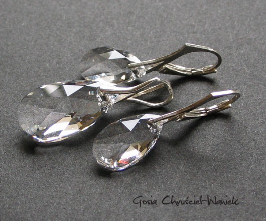 kryształ Swarovski - komplet Gosia Chruściel-Waniek