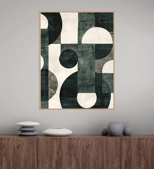 plakaty Geometria natury - Plakat, druk - Minimalizm, Boho, Loft GN33