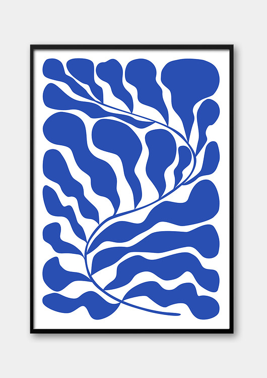 plakaty Plakat - Blue Rhythm No. 2