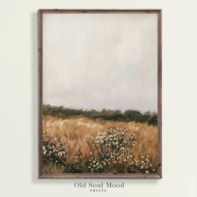 plakaty Plakat Vintage Moody Landscape 2 Krajobraz