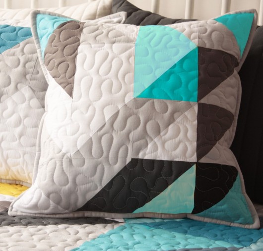 Poszewka |DEMA| 50x50cm patchwork house