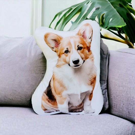 poduszki z grafiką Poduszka piesek przytulanka z pieskiem pies maskotka pies corgi