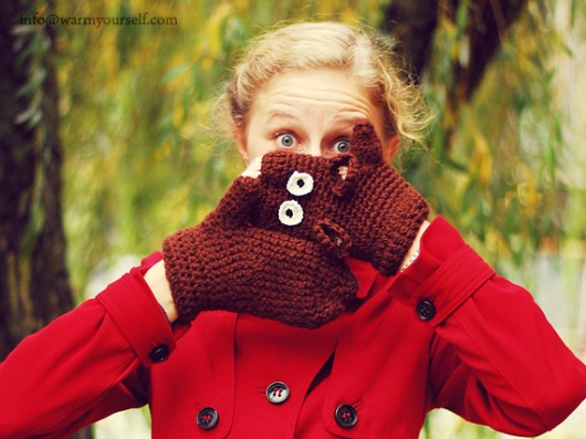Misie - rękawiczki dla dzieci Warms