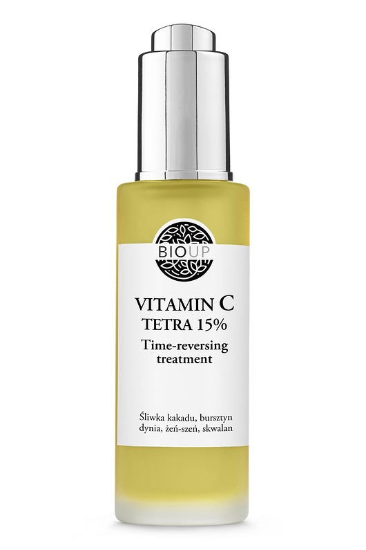 serum do twarzy Vitamin C Tetra 15% Time-reversing treatment luksusowe serum